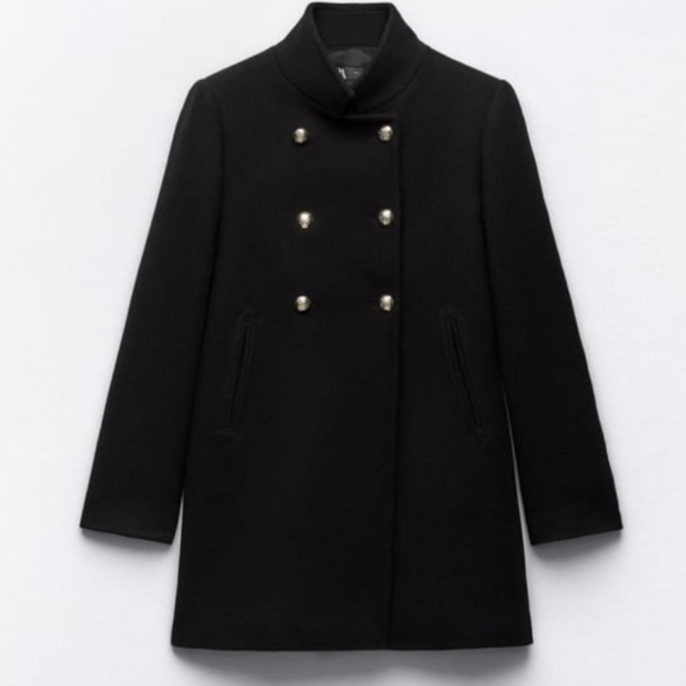 Apt.9 Military Cotton Blend Women Coat Size Large New Without Tag!